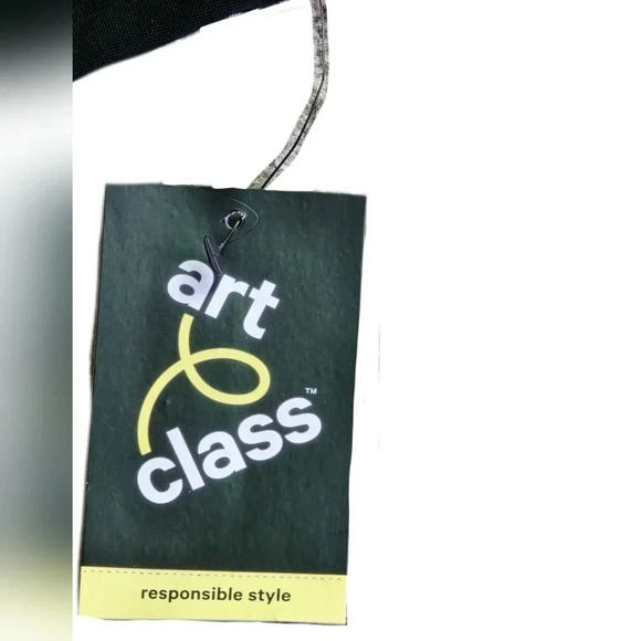 Art Class, Size XL, Boys Striped Black Track Jacket - Picture 3 of 8